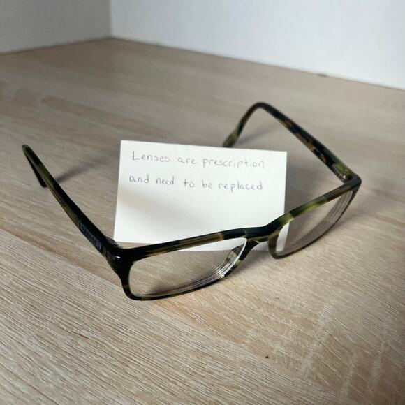 Versace Mod.3154 811 Eyeglasses Amber Tortoise Frames 54-17-140 Italy - Picture 1 of 8